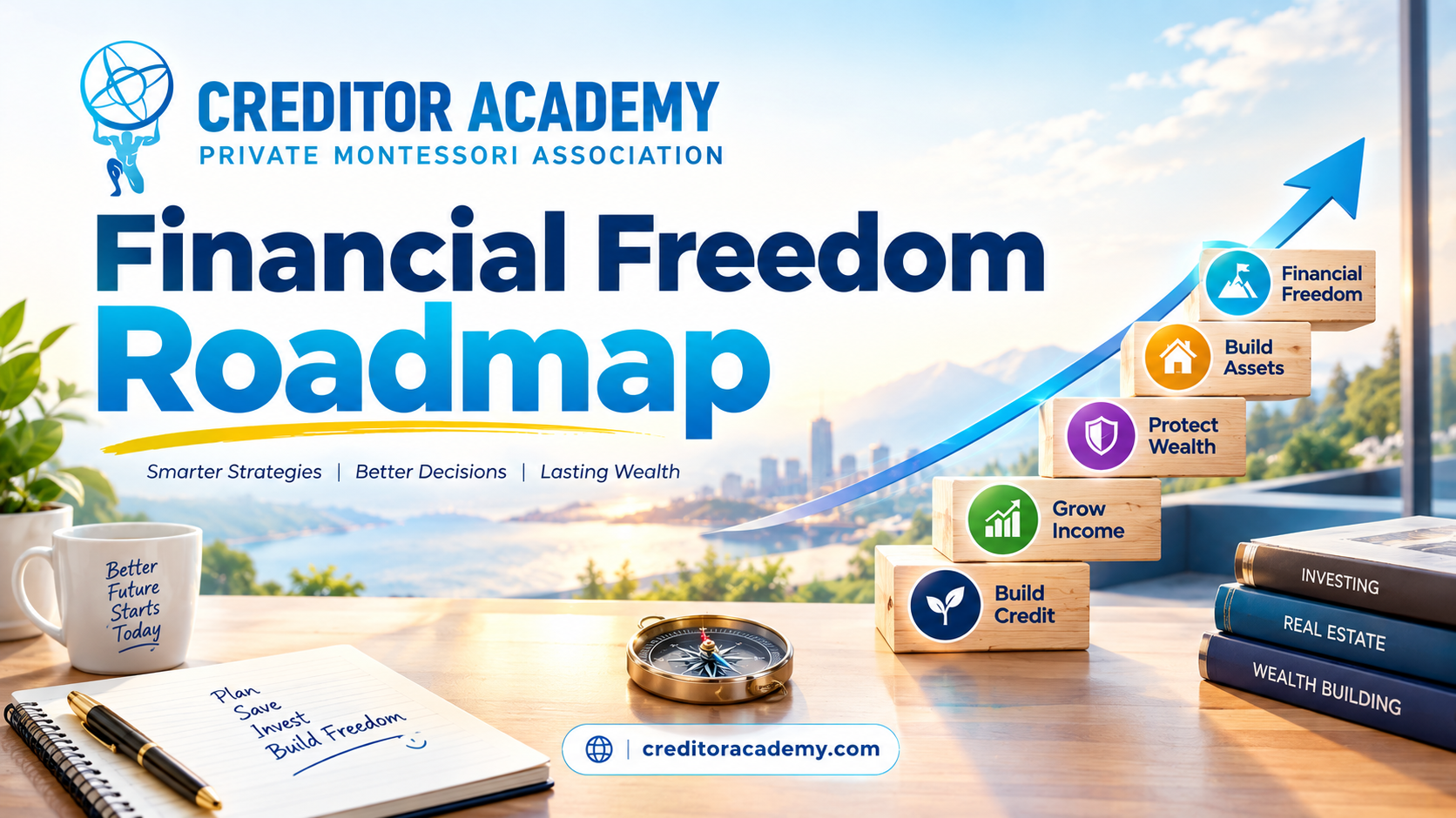 Financial Freedom Roadmap: A Step-by-Step Guide to Building a Better Financial Future